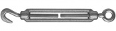 Талреп нерж. открытый  петля-крюк М8 тип-C арт.9072 А4