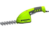 Аккумуляторные садовые ножницы 7,2В Greenworks